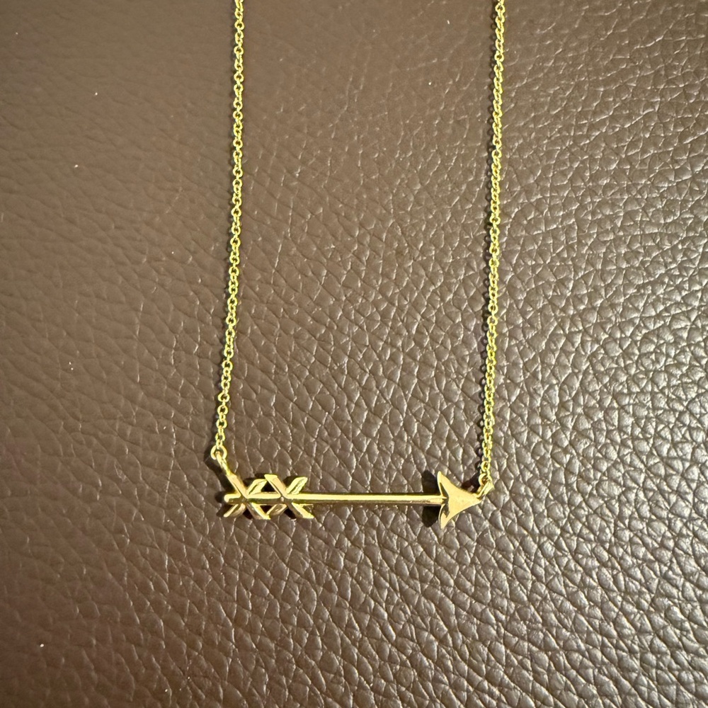 Tiffany & Co. Gold Arrow Necklace